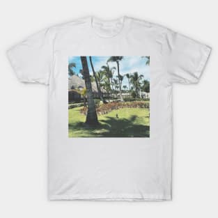 Stunning Garden with Beautiful Palm Trees T-Shirt